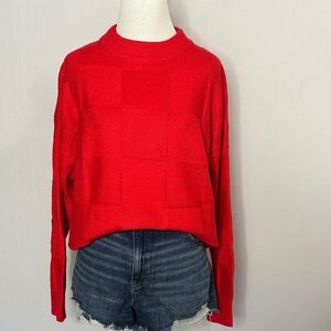 Vine & Love Red Sweater